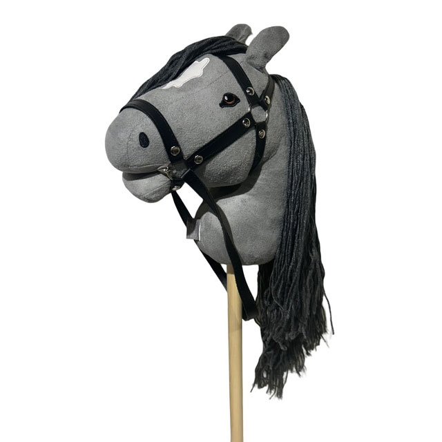 ByToiZZ HobbyHorse open mond grijs