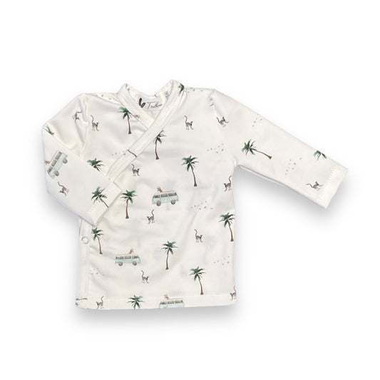 Baby Overslagshirtje Feathers - Dieren op Vakantie