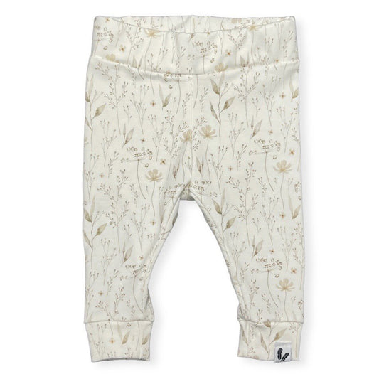 Newborn Broekje Feathers - Bloemen en Blaadjes
