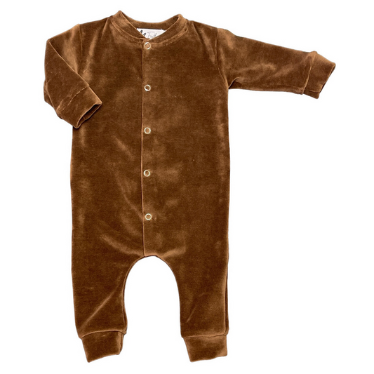 Baby Boxpakje Nicky Velours Feathers - Bruin