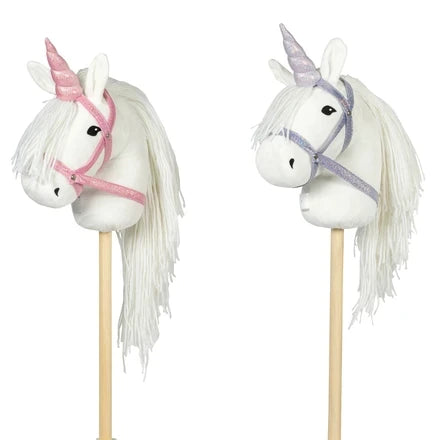 Unicorn hoorn en halter lila